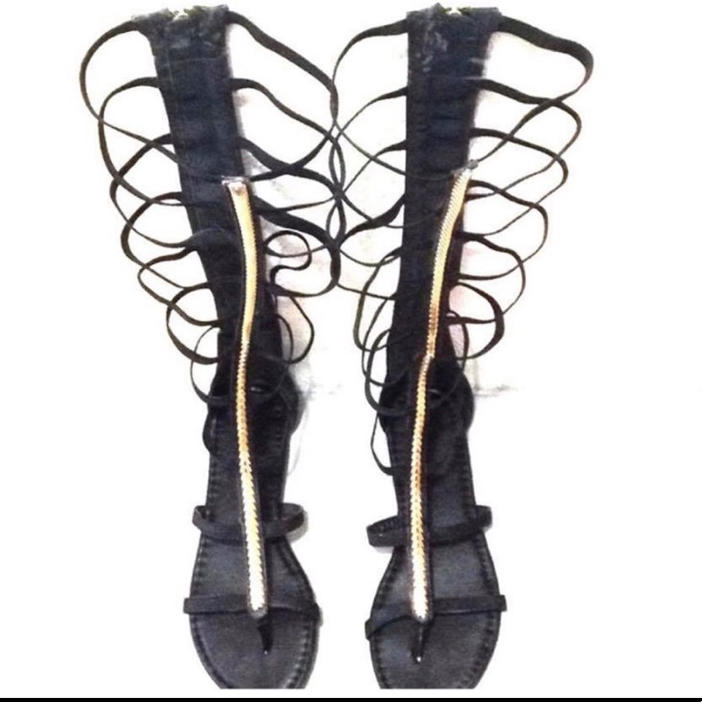women’s gladiator sandals knee high